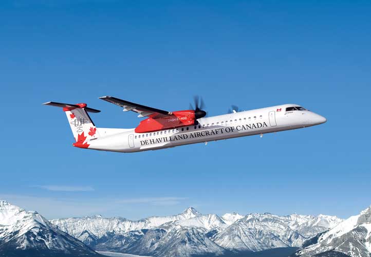 De Havilland Aircraft of Canada Delivers First Dash 8-400 Aircraft