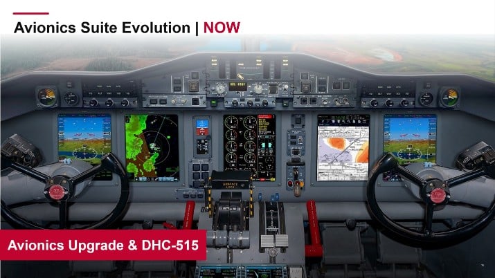 De Havilland Canada Advances CL-415 Modernization with Transport Canada Certification